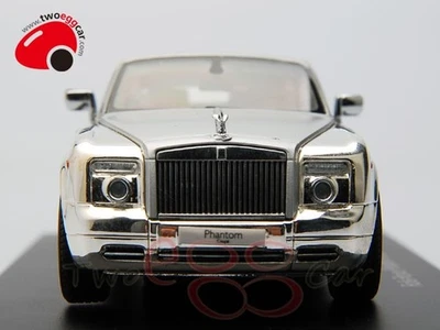 KYOSHO 1/43 ROLLS-ROYCE PHANTON COUPE SILVER PLATED 05532SP - Image 1 of 4