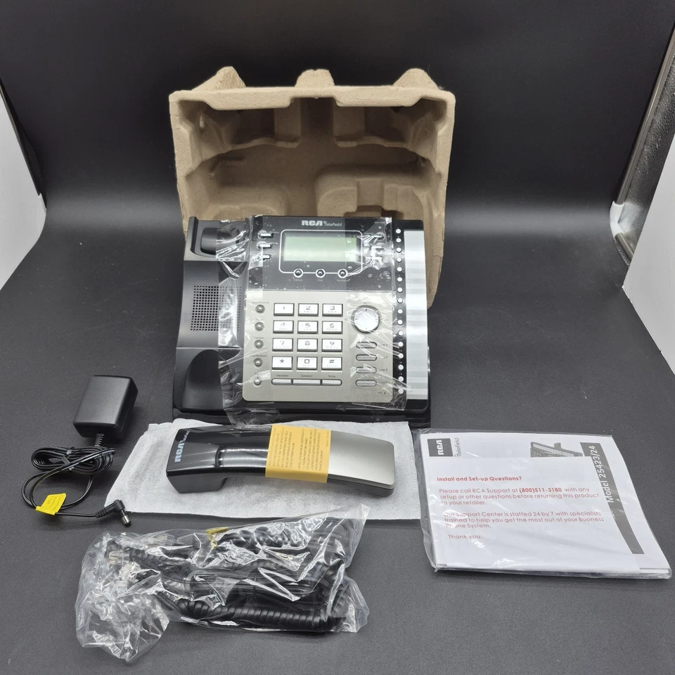 RCA 4 Line Corded Business Expandable Phone Model 25423RE1 NOB !!  - Image 1 of 4
