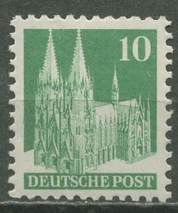 Bizone 1948 Bauten mit weiter Zähnung 80 V XF postfrisch - Picture 1 of 1