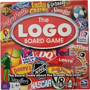 The LOGO Board Game Spin Master The Game About Brands You Love 2011 New!! - Picture 1 of 2