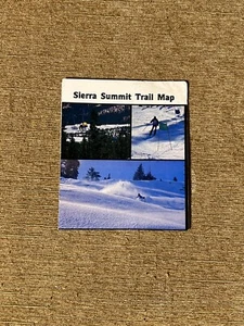 SIERRA SUMMIT Ski Prospekt "Lost Name" CALIFORNIA Ende 1980er Pistenplan Reise - Bild 1 von 4