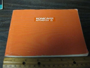 Genuine Konica Autoreflex T Camera Instruction Manual / Guide - Picture 1 of 3