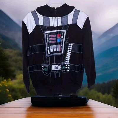 Star Wars Hoodie , Darth Vader Theme. Unmasked Size 6/7 - Image 1 of 4