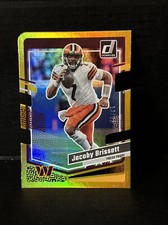 2023 PANINI DONRUSS JACOBY BRISSETT PRESS PROOF GOLD DIE-CUT #/25 COMMANDERS