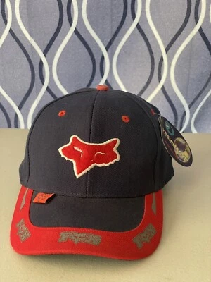 Gorra de carreras vintage Y2K Fox ajustable Foto 1 de 4