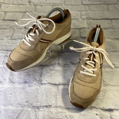 ROCKPORT Womens Size 8M Leather Tan Original Sneakers S/N K52391 READ - Image 1 of 4