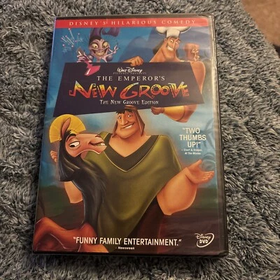 NEW THE EMPEROR'S NEW GROOVE DVD  GROOVE EDITION David Spade, John Goodman Movie - Image 1 of 3