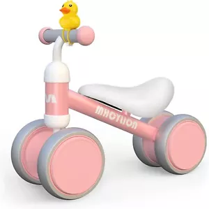 Kinder Laufrad Lauflernrad Fahrrad Kinderrad 10-24 Monate Baby,Rutschrad,rosa - Bild 1 von 5