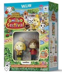 Animal Crossing Amiibo Festival Bundle Nintendo Wii U brandneu werkseitig versiegelt! - Bild 1 von 3