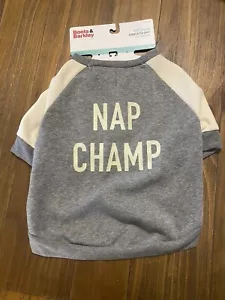 Boots & Barkley Pet Apparel Nap Champ Lightweight Dog Sweatshirt M, L, XL NWT - Picture 1 of 5