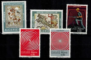 Timbre d' Algérie N° 479, 480, 481, 482 et 483 neuf ** de 1968 MNH - Imagen 1 de 1