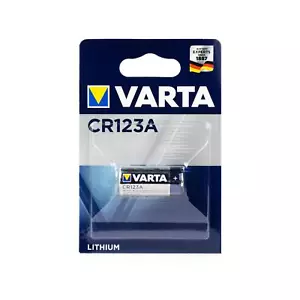 Varta CR123A Litio 3V BL1 Batería para Cámara Detector de Humo Flash - Imagen 1 de 1