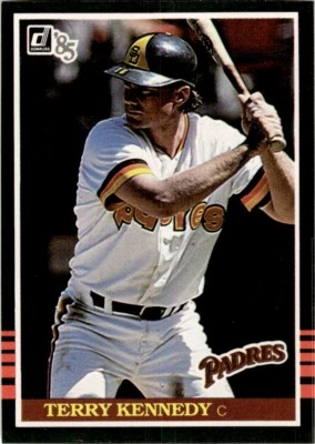 1985 Donruss Terry Kennedy San Diego Padres #429 - Image 1 of 2
