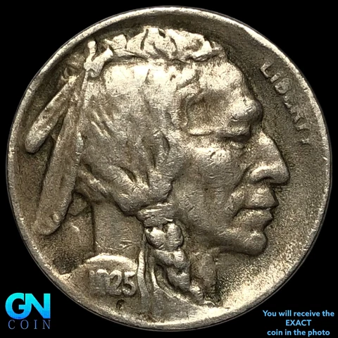 1925 S Buffalo Nickel  #E4342 Cover