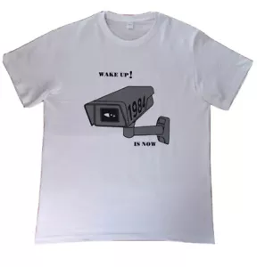 Camiseta George Orwell 1984 Big Brother 100 % algodón - Imagen 1 de 7
