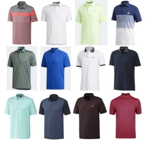 adidas Performance Mens Golf Polo Shirts - Picture 1 of 38