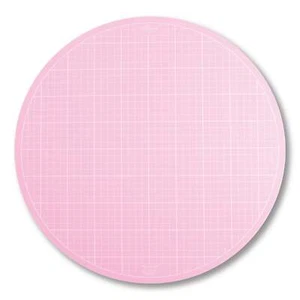 Sue Daley 16 Inch Rotating Cutting Mat Pink from Riley Blake Designs - Picture 1 of 2