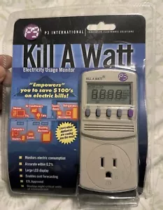 P3 International Kill-A-Watt Electricity Usage Monitor #P4400 NEW Sealed - Picture 1 of 5
