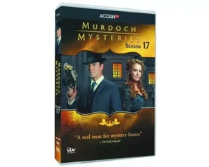 Murdoch Mysteries series Season 17 (DVD 5-Disc collection) NEW region 1 USA