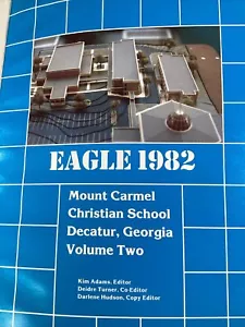 Anuario Decatur GA Mount Carmel Christian School 1982 excelentes fotos feliz juventud - Imagen 1 de 24