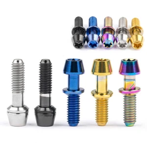 M4x15.3mm Titanium Stem Bolt fits Ritchey C260 Taper Torx T20 Screw with Washer - Picture 1 of 5