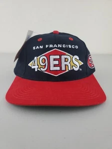 Vtg San Francisco 49ers Logo Athletic snapback cap hat 90s Logo 7 vtg NFL - Picture 1 of 15
