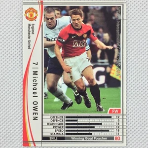Panini WCCF 2009-10 Michael Owen Manchester United 127 England Japan - Bild 1 von 8