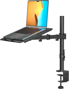 Suptek Monitor Arm Mit Laptop Halterung Volleinstellbar Für 13"-27" Bildschirme - Bild 1 von 12