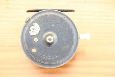 ВИНТАЖНАЯ НАХЛЫСТОВАЯ КАТУШКА HARDY THE «SILEX MAJOR» 4 ДЮЙМА — PAT NOS 2206, 21131 и 4165 - Изображение 1 из 4