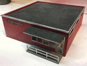 HO Scale Post Office Kit - Picture 1 of 3