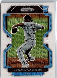 2022 Panini Prizm White Edward Cabrera RC #102 - Picture 1 of 2