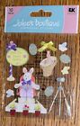 Rare Jolees Pictures With Bunny Meet Easter Bunny Mall Gifts Scrapbook Stickers