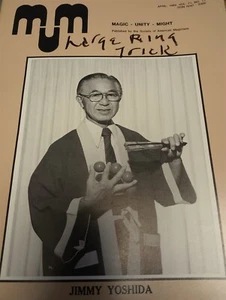 Jimmy Yoshida MUM Society of American Magicians Magazine Issue 1982 - Picture 1 of 1