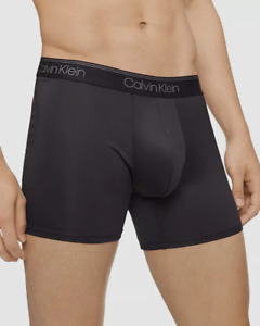 $32 Calvin Klein Underwear Men's Black Nb2570 Logo CK Logo Micro Boxer Brief XL
