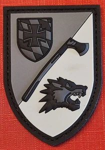 BW-BUNDESWEHR VERBANDSABZEICHEN 4./HSchRgt 1 aus Volkach RUPPERPATCH - Bild 1 von 1