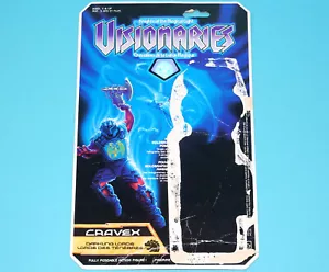 VISIONARIES DARKLING LORDS CRAVEX UNCUT FILE CARD FILECARD CARDBACK 1987 HASBRO - Picture 1 of 3
