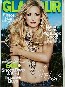KATE HUDSON April 2013 GLAMOUR Magazine - Picture 1 of 1