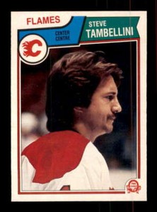 1983-84 O-Pee-Chee #93 Steve Tambellini NM/NM+ Flames 234252
