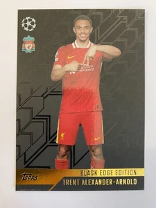 TOPPS MATCH ATTAX 2024-2025 24/25 TRENT ALEXANDER-ARNOLD LIVERPOOL BORDE NEGRO - Imagen 1 de 2