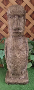 3565 Stone Easter Island Head Tiki 24" Latex Fiberglass Production Mold Concrete - Picture 1 of 3