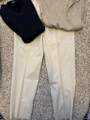 Giorgio Armani Chino Dress Pants Mens Two Sweaters BUNDLE- Pre-owned - Image 1 of 4
