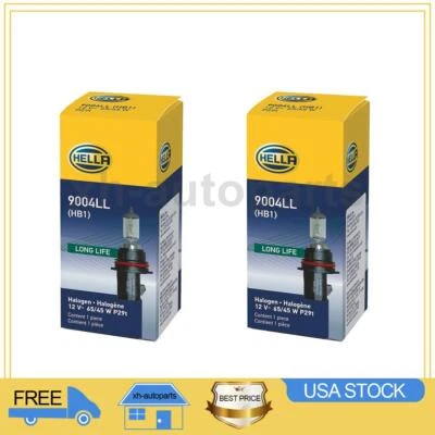 Подходит для Ford Bronco II 1989–1990 2X лампы дальнего и ближнего света Hella - Изображение 1 из 4