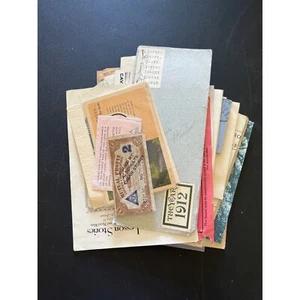 Gran lote de varios anuncios en papel vintage de principios del siglo XX - Imagen 1 de 17