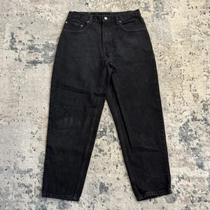 Vintage Levi’s 560 Jeans Herren 32x30 Schwarz Loose Fit Baggy Tapered Leg 90s - Bild 1 von 11