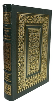 Homage to Catalonia 2008 George Orwell Easton Press Leather Spanish Civil War - Image 1 of 4