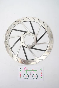 Rotor de freno de disco de acero inoxidable SRAM HS2 180 mm HS2 6 pernos MTB Gravel Bike - Imagen 1 de 2