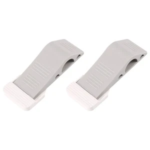 Paquete de 2 cuñas de goma premium de alta resistencia para tope de puerta con decorativo8681 - Imagen 1 de 8