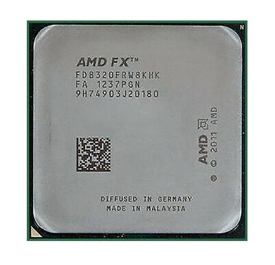 AMD FX-Series FX-8320 FD8320FRW8KHK 3.5 GHz 8C 8T Socket AM3+ CPU Processor - Image 1 of 4