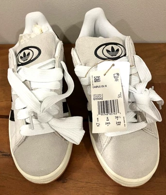 Adidas Campus 00s - Crystal White/Core Blk/Off White- Womens - Size 7.5W NWT - Image 1 of 4