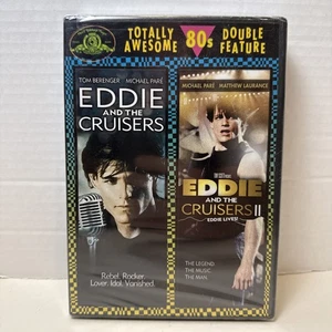 Eddie and the Cruisers 1 & 2: Eddie Lives DVD 80s Double Feature NEW SEALED OOP - Picture 1 of 4